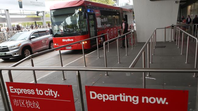 The Federal Government has pledged $5 billion for a Melbourne airport train line. Picture: AAP Image/David Crosling