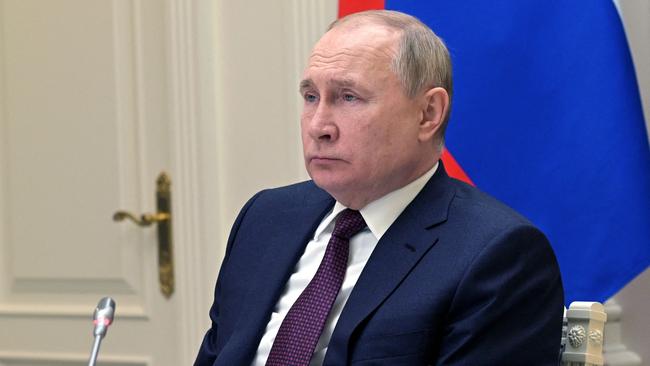 Russian President Vladimir Putin has wasted no time in testing the resolve of Finland and Sweden after the nations announced plans to join NATO. Picture: AFP