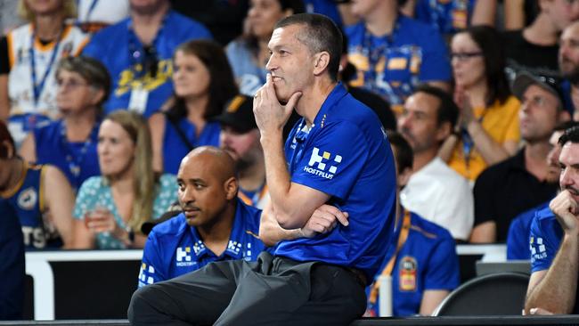 Bullets coach Andrej Lemanis believed his team had a shot at the title. Picture: AAP Image/Dan Peled