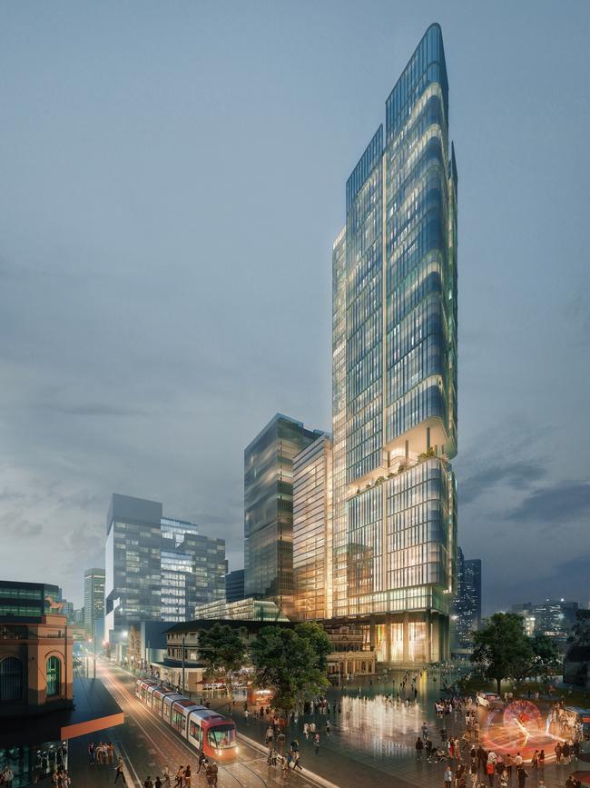 8 Parramatta Square (Aspire) will tower at 233m.