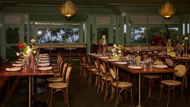Inside the recently reopened Mt Coot-tha restaurant The Summit.