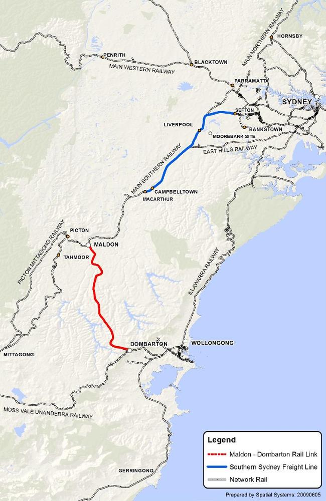 Greens pledge to put Maldon-Dombarton rail line at top of $25 billion ...