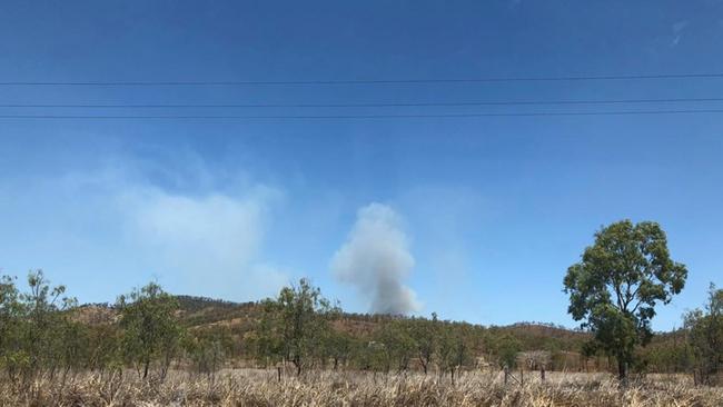 Fire at Struck Oil near Mt Morgan