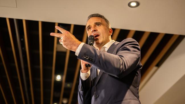 South Australian Premier Peter Malinauskas led Labor to a resounding victory in the recent state election. Picture: NCA NewsWire / Morgan Sette