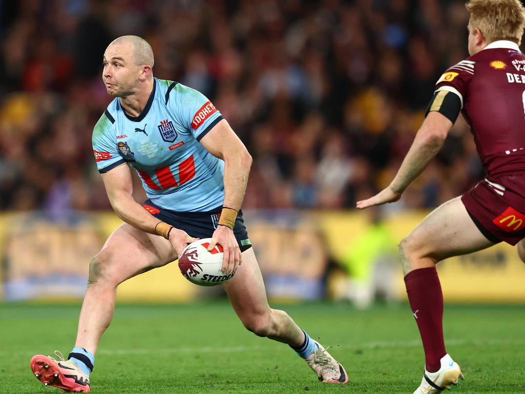 Dylan Edwards justified his inclusion in the Blues squad over James Tedesco. Picture: Chris Hyde/Getty Images