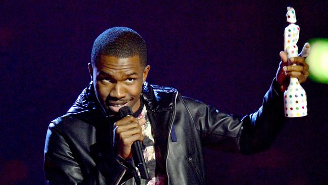 Seems Frank Ocean won’t be clutching an award at next year’s Grammys. Picture: AFP/Ben Stansall