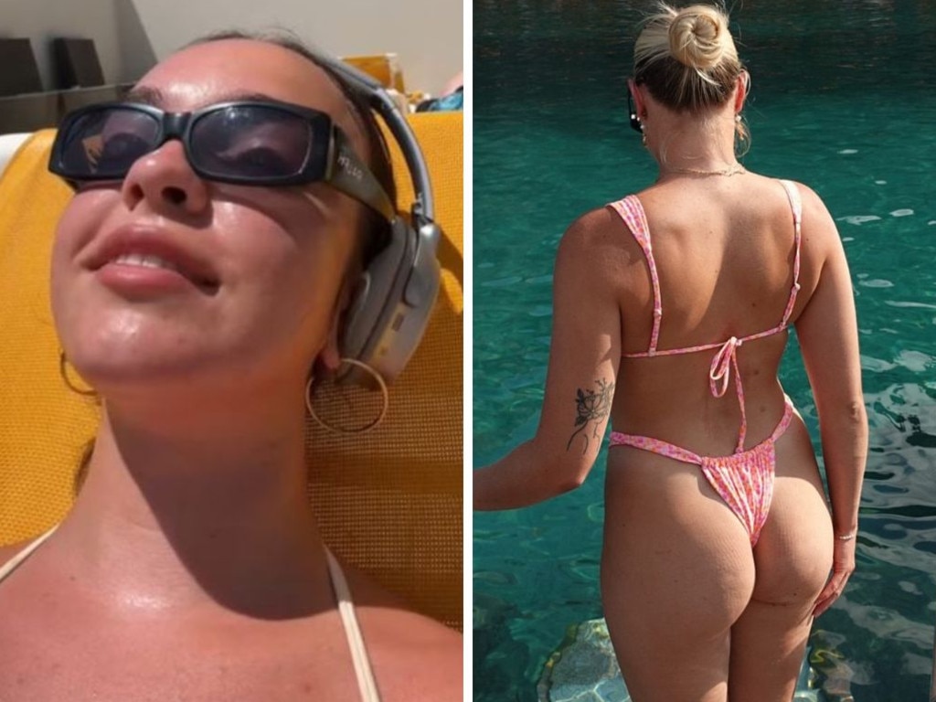 Beauty Diary: If you’re doing this in a bikini, it’s ageing you fast. Picture: Instagram