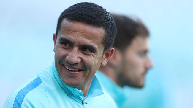 Tim Cahill is ready for Wednesday night. Picture: Getty Images