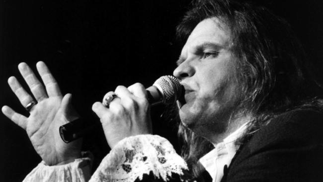 Meat Loaf performing at the State Theatre, Sydney in 1993.