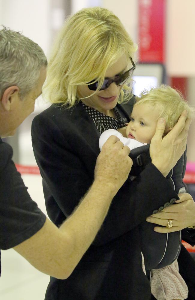 Cate Blanchett and baby daughter Edith are two high flyers | Daily