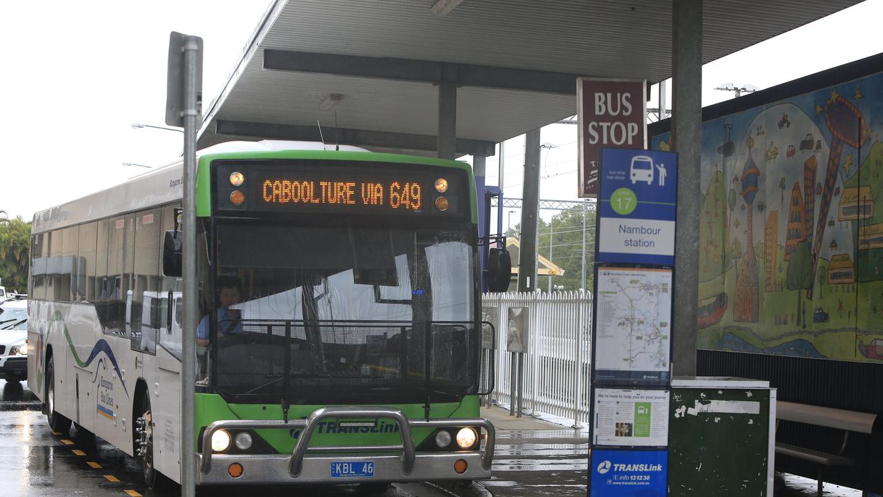 The assault happened at the bus interchange near Nambour train station. Pic Megan Slade