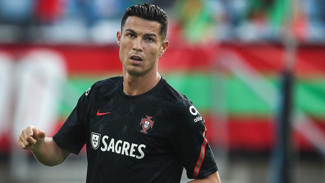 Cristiano Ronaldo presence at Old Trafford may cast a shadow over Manchester United’s younger talent Picture: AFP