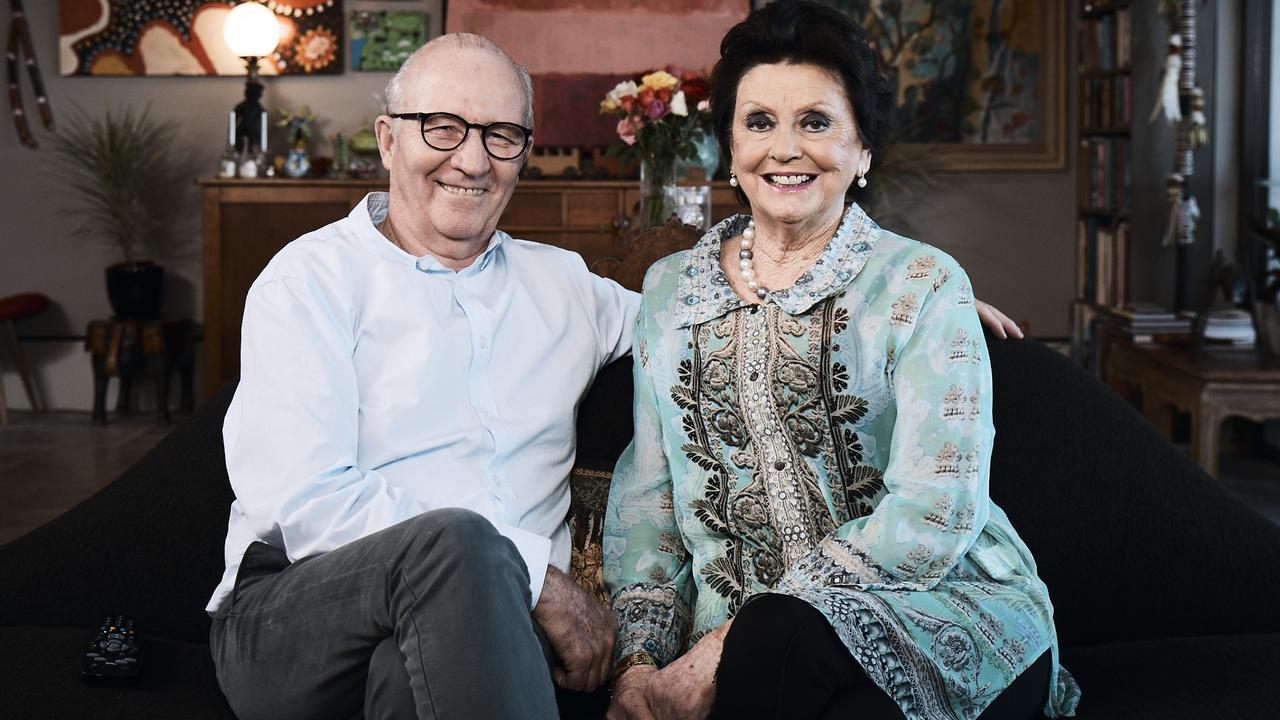 Gogglebox Australia stars Mick and Di. Picture: Channel 10