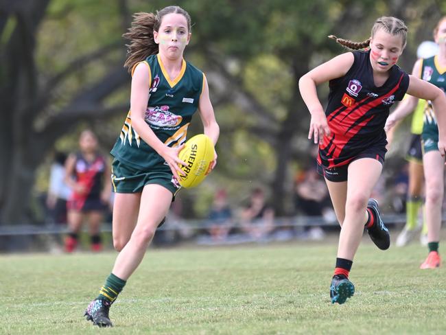 Action from Saturday's McDonaldâ€™s South East Queensland Youth Grand Finals played at Yeronga AFC. 2 September 2023. Picture, John Gass