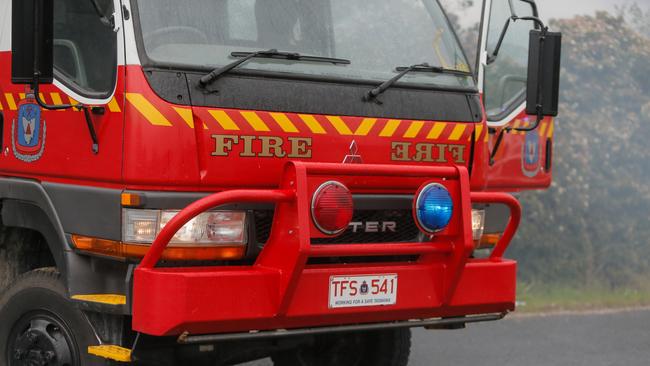 Tasmania Fire Service. Picture: PATRICK GEE