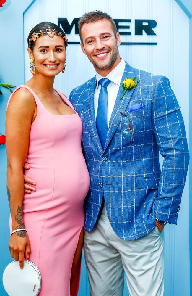 Kris Smith is expecting his second child with girlfriend Sarah Boulazeris. Picture: Sam Tabone/Getty Images