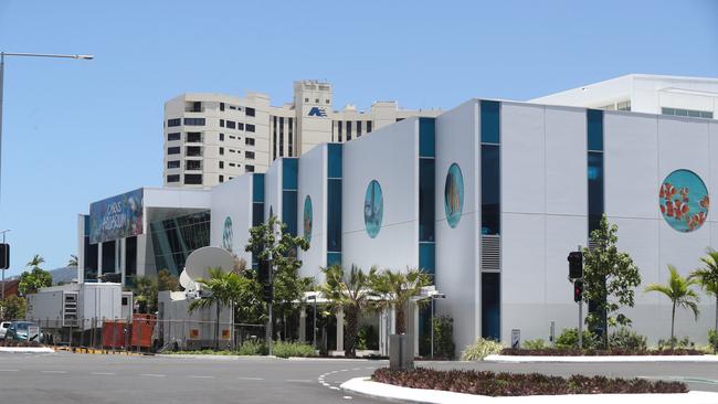 The Cairns Aquarium has been a huge addition to the CBD. Picture: Stewart McLean