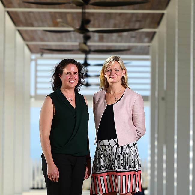 Dr Amanda Cahill (left) is CEO of The Next Economy and Hayley Morris is Executive Director of the Morris Group.