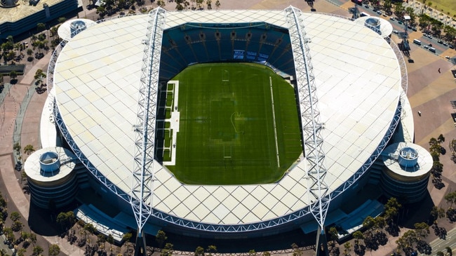 Sydney's ANZ stadium will host 40,000 fans at the NRL grand final