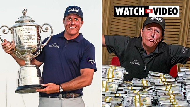 Golf legend Phil Mickelson lost $56 million to gambling