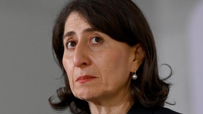 SYDNEY, AUSTRALIA - NewsWire Photos, SEPTEMBER, 30, 2021: NSW Premier Gladys Berejiklian speaks to the media during a COVID-19 press conference in Sydney. New South Wales has recorded 941 new locally transmitted coronavirus cases overnight. Picture: NCA NewsWire/Bianca De Marchi