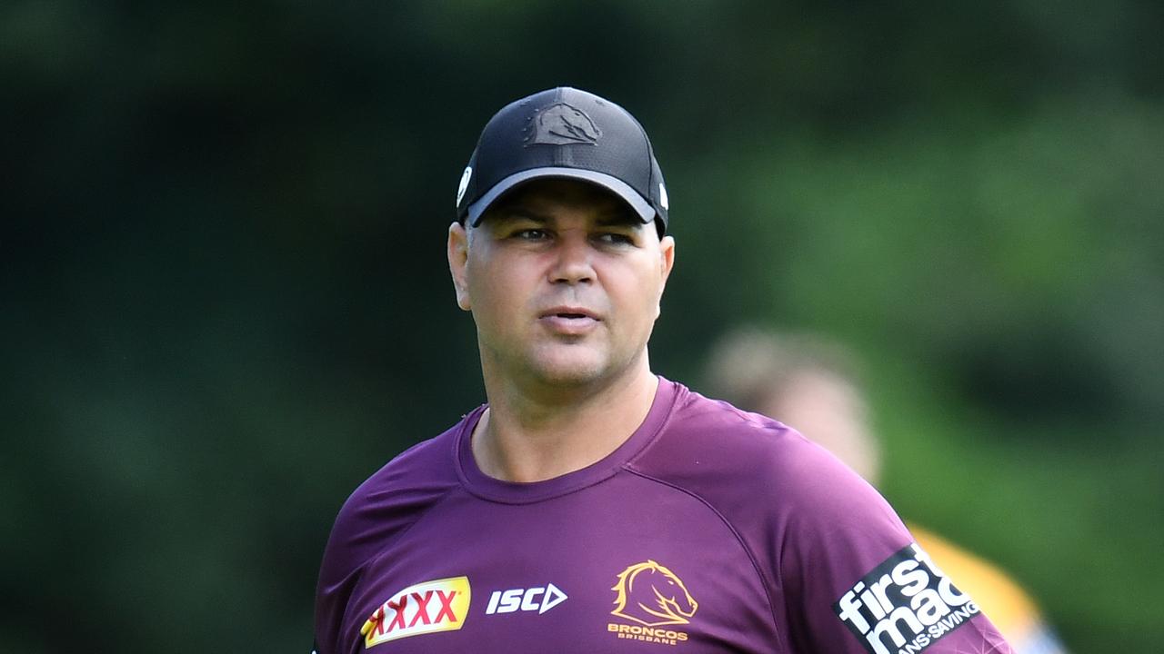 Brisbane Broncos coach Anthony Seibold has been chatting weekly to a group of coaches from different codes.