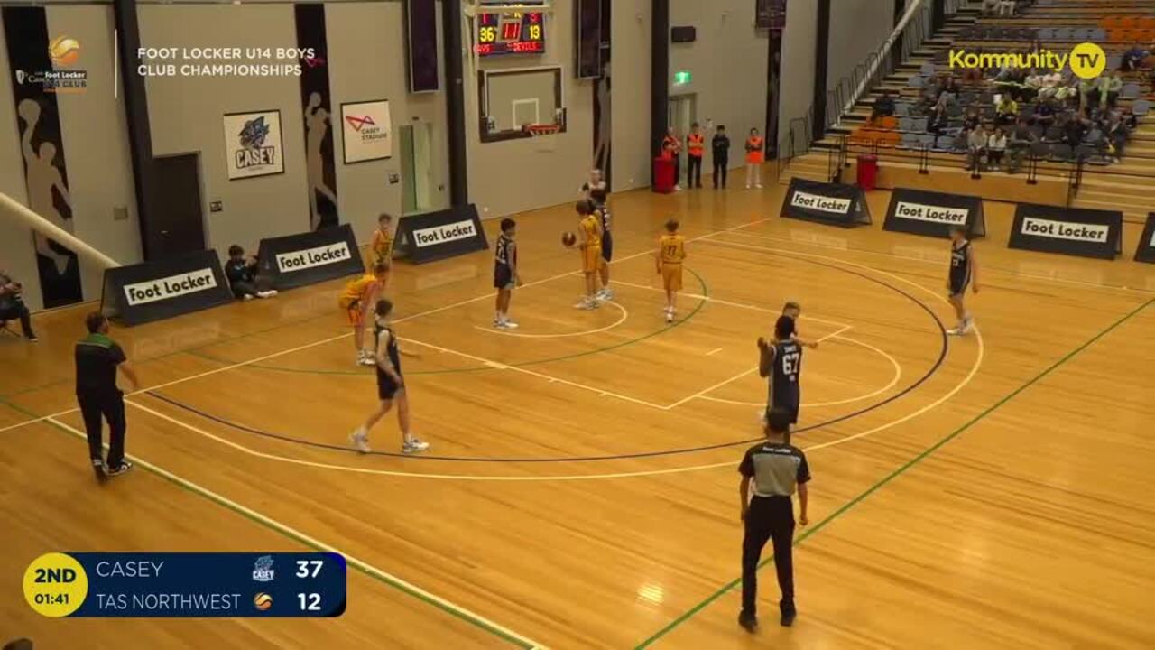 Replay: Casey Cavaliers v Tasmania Northwest Devils (Boys) - 2024 Basketball Australia U14 Club Championships Day 2