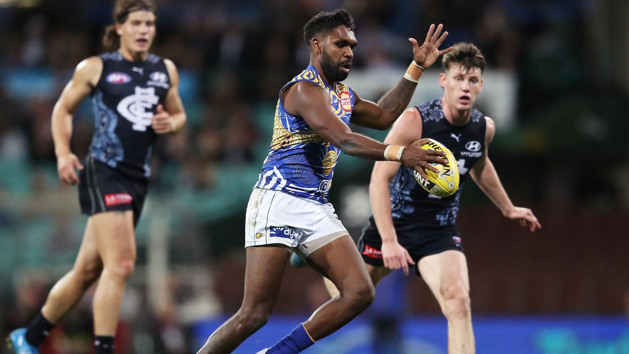 Ryan was massive against the Blues. (Photo by Matt King/AFL Photos/via Getty Images)