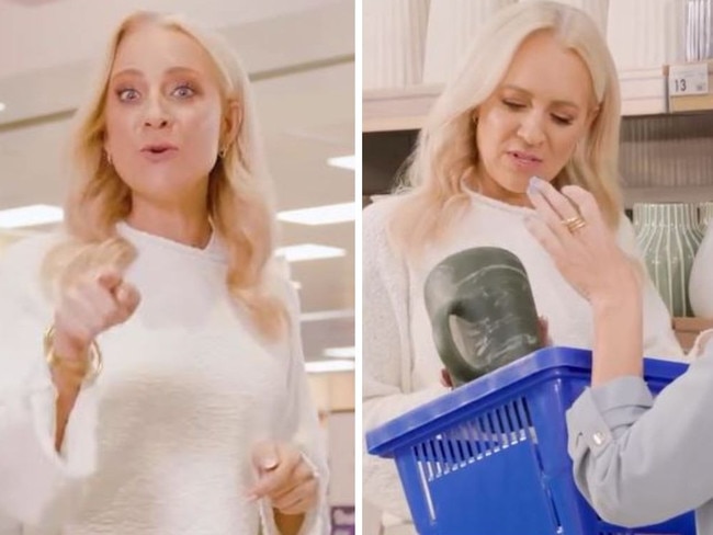 Carrie Bickmore, Fifi Box roasted for Kmart advert Aussies aren’t buying. Picture: Instagram/