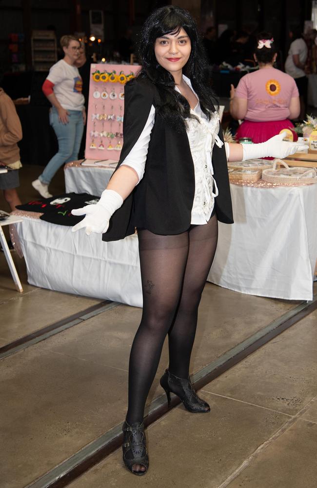 Bekah Clayton as Zatanna from Cosplay.Comic-Gedden at the Goods Shed.Sunday June 30th, 2024