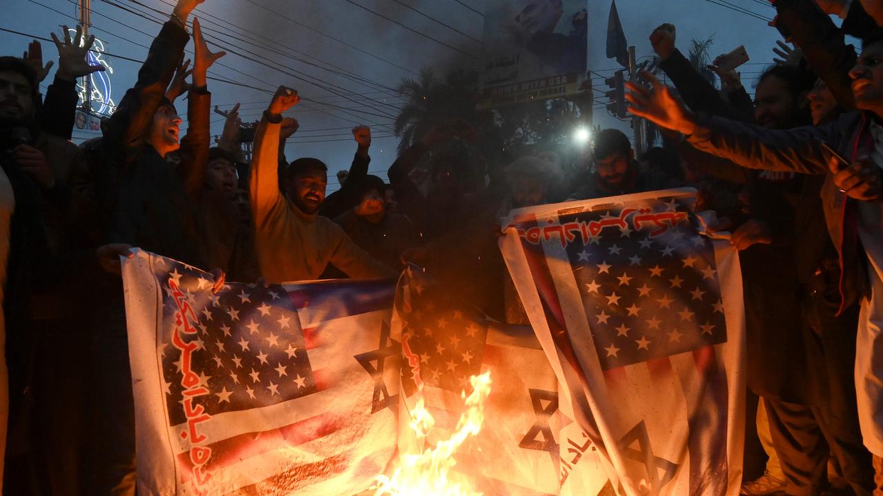 Soleimani’s killing sparked protests. Picture: Arif Ali/AFP