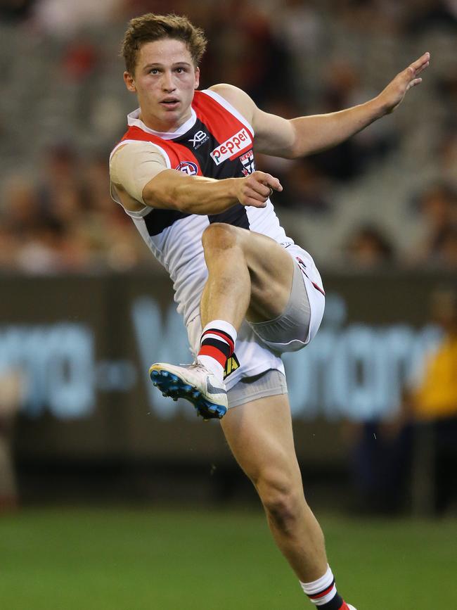 Jack Billings has been in career-best form during St Kilda’s positive start to 2019. Picture: Michael Dodge/Getty Images. 