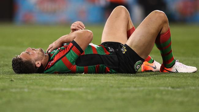 Sam Burgess had an injury-riddled season with the Rabbitohs. Picture: Getty