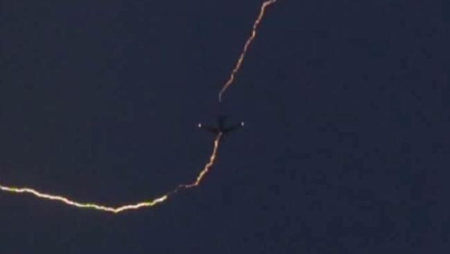 Aviation: The moment two flights were struck by lightning | news.com.au ...