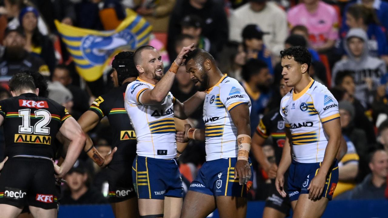 The Eels stunned Penrith away from home in round 26. Picture: NRL Photos