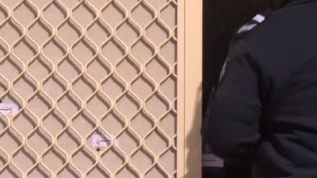 Bullets were fired into a home in Tarneit early Tuesday morning while children were asleep inside. Picture: Channel 7