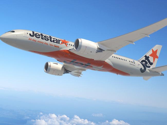 SUNDAY ESCAPE. Jetstar plane Dreamliner 787. Picture: Jetstar