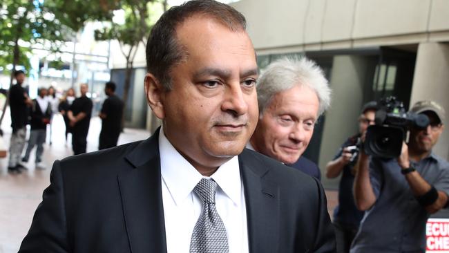 Former Theranos COO Ramesh ‘Sunny' Balwani. Picture: Justin Sullivan/Getty Images/AFP