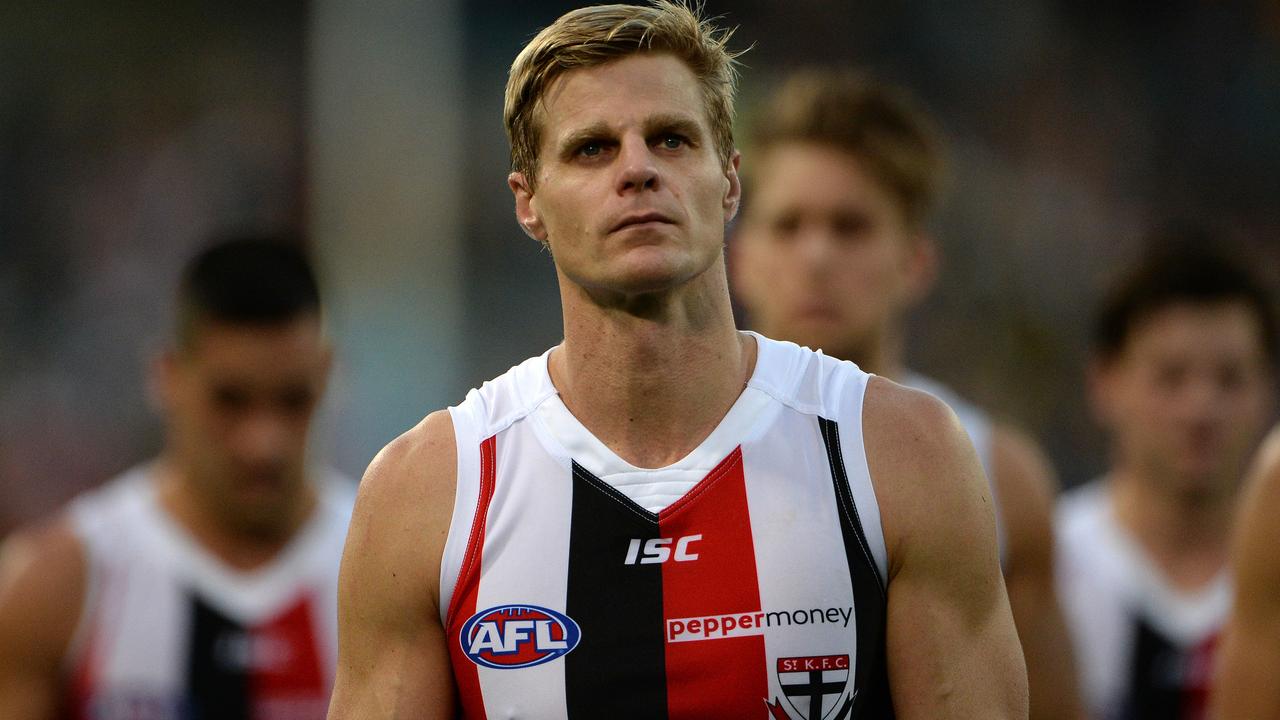 Former St Kilda captain Nick Riewoldt. Picture: Daniel Wilkins 