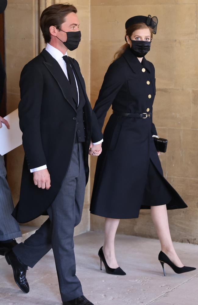 Princess Beatrice and husband Edoardo Mapelli Mozzi. Picture: Chris Jackson/WPA Pool/Getty Images