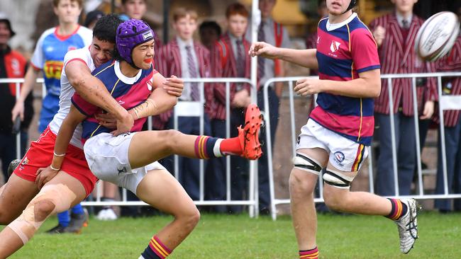 First XV GPS game between Ipswich and BSHS Saturday August 13, 2022. Picture, John Gass