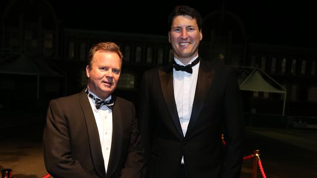 The Australian 50th Celebration. (L-R)Bill Pulver and John Eels