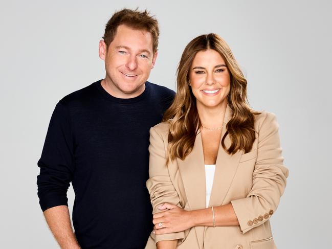 Nova’s Jase and Lauren show topped their former station KIIS FM in ratings. Picture: Supplied