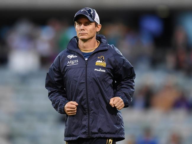 ACT Brumbies coach and Wallabies Legend Stephen Larkham is a smooth operator who could be a candidate.