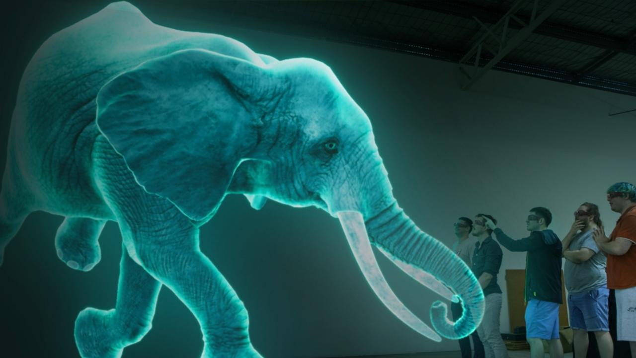 The hologram Zoo in Brisbane opened in December. Picture: Supplied