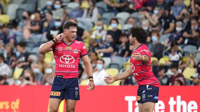 The Cowboys attack struggled against the Tigers. Picture: Getty Images.