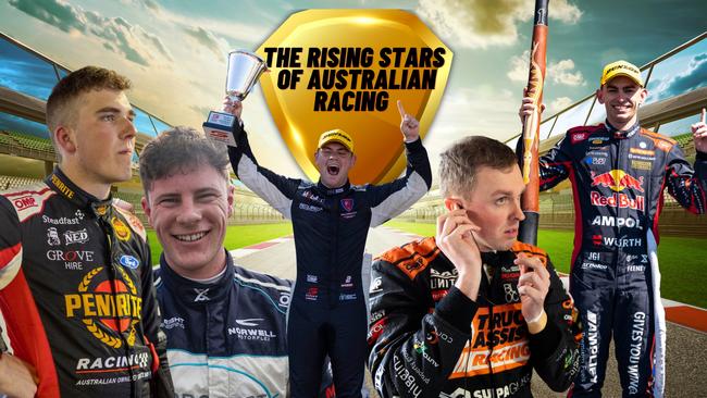 10 to 1: Ranking the rising stars of Australian Supercars.