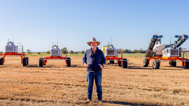 Andrew Bate of SWARMFARM believes robotics can be the next revolution in Australian agriculture.