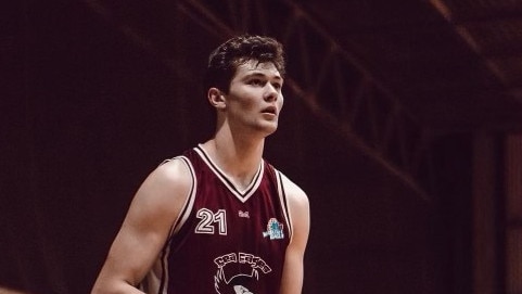 Basketball rising star Luca Ace-Nasteski from the Manly Warringah club. Pic: Supplied