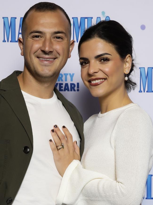 Gian and Steph Ottavio. Picture: Getty